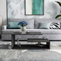 Aucune Mesa de centro Cayenne Rectangular Antracita